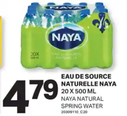 L'Intermarché EAU DE SOURCE NATURELLE | NATURAL SPRING WATER, 20 X 500 ML offer