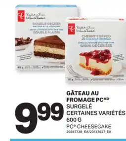 L'Intermarché GÂTEAU AU FROMAGE | CHEESECAKE, 600 G offer