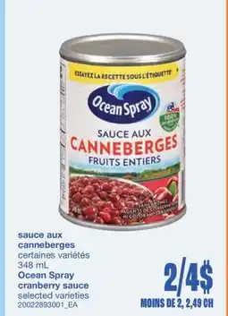 Wholesale Club SAUCE AUX CANNEBERGES, 348 mL offer