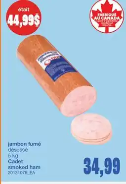 Wholesale Club JAMBON FUMÉ, 5 kg offer