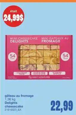 Wholesale Club GÂTEAU AU FROMAGE 1,36 K offer