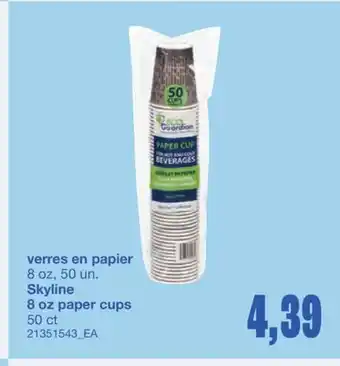 Wholesale Club VERRES EN PAPIER, 8oz, 50 un offer