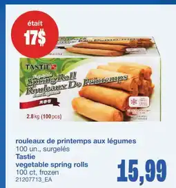 Wholesale Club ROULEAUX DE PRINTEMPS AUX LÉGUMES, 100 UN offer