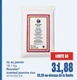 Wholesale Club RIZ AU JASMIN, 18,1 KG offer