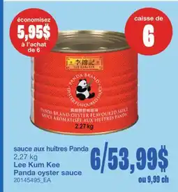 Wholesale Club SAUCE AUX HUÎTRES PANDA, 2,27 KG offer