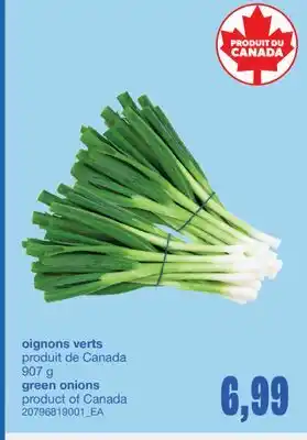 Wholesale Club OIGNONS VERTS, 907 G offer
