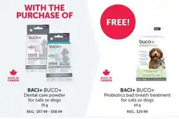 Mondou BACI+ BUCO+ Dental care powder for cats or dogs offer