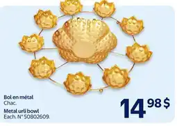 Walmart Bol en métal offer