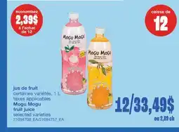 Wholesale Club JUS DE FRUIT, 1 L offer