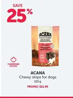 Mondou ACANA Chewy strips for dogs offer