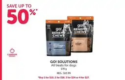 Mondou GO! SOLUTIONS All treats for dogs offer