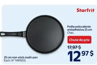 Walmart Poêle polyvalente antiadhésive 25 cm Starfrit offer