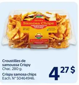 Walmart Croustilles de samoussa Crispy offer