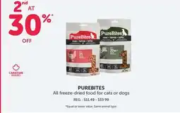 Mondou PUREBITES All freeze—dried food for cats or dogs offer