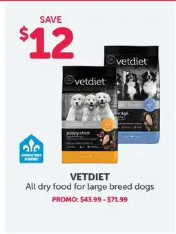 Mondou VETDIET All dry food for large breed dogs offer
