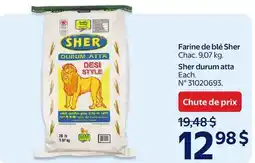 Walmart Farine de blé Sher offer
