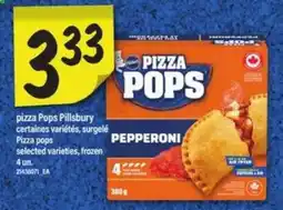 Maxi PIZZA POPS PILLSBURY offer
