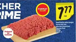 Maxi BŒUF HACHÉ EXTRA-MAIGRE FORMAT CLUB, FRAIS offer