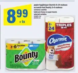 Maxi Charmin ou Bounty offer
