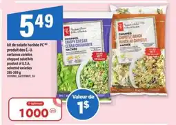 Maxi kit de salade haché PC offer
