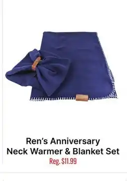 Ren’s Pets Depot Ren's Anniversary Neck Warmer & Blanket Set offer