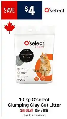 Ren’s Pets Depot 10 kg O'select Clumping Clay Cat Litter offer