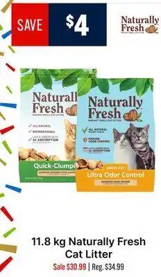 Ren’s Pets Depot 11.8 kg Naturally Fresh Cat Litter offer