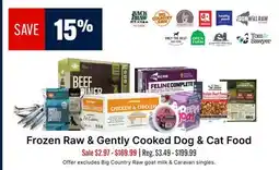 Ren’s Pets Depot Frozen Raw & Gently Cooked Dog & Cat Food offer