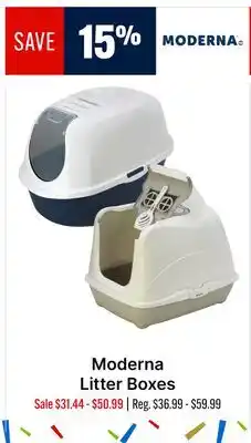 Ren’s Pets Depot Moderna Litter Boxes offer