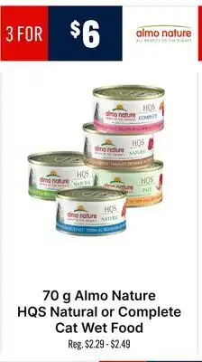 Ren’s Pets Depot Almo Nature HQS Natural or Complete Cat Wet Food offer