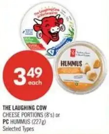 Shoppers Drug Mart The laughing cow or PC Hummus offer