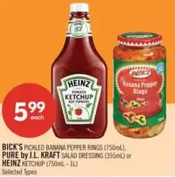 Shoppers Drug Mart Bick's pickled banana pepper rings offer