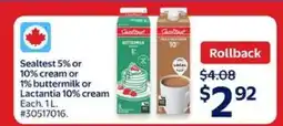 Walmart Sealtest Cream or Buttermilk offer