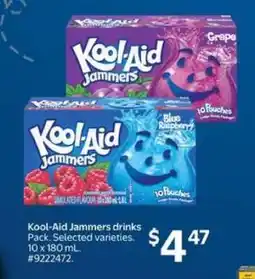 Walmart Kool-Aid Jammers drinks offer