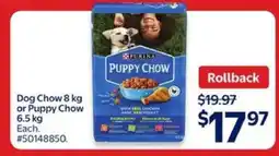 Walmart Purina Puppy Chow offer