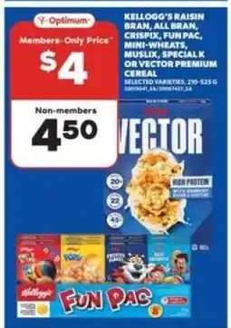 Real Canadian Superstore Kellogg's Cereal offer