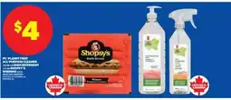 Real Canadian Superstore PC Planet First All-Purpose Cleaner / Dish Detergent / Shopsy's Wieners offer