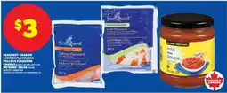 Real Canadian Superstore Seaquest Crab or Lobster Flavoured Pollock Flakes or Chunks / No Name Salsa offer