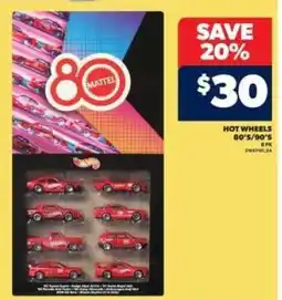 Real Canadian Superstore HOT WHEELS 80'S/90'S PK offer