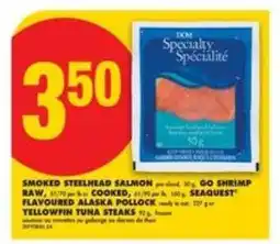 No Frills Smoked Steelhead Salmon offer