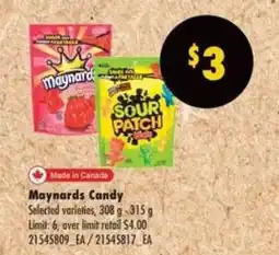 No Frills MAYNARDS CANDY offer