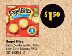 No Frills Bagel Bites offer