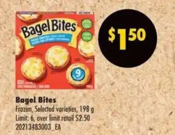 No Frills Bagel Bites offer