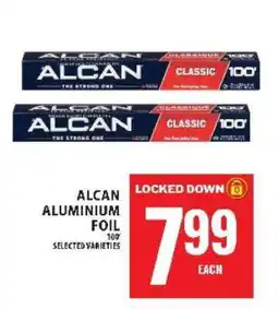 Food Basics ALCAN ALUMINIUM FOIL offer