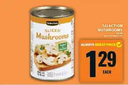 Food Basics Selection Sliced Mushrooms offer