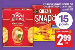 Food Basics KELLOGG’S TOWN HOUSE OR CHEEZ-IT SNAP’D CRACKERS offer