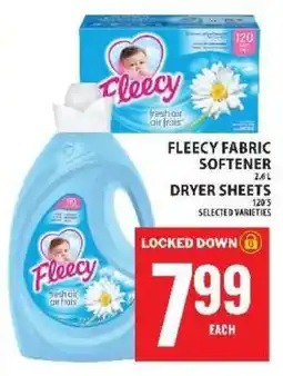 Food Basics Fleecy Fabric Softener / Dryer Sheets offer