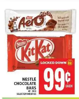Food Basics Nestlé Chocolate Bars offer