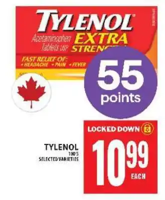 Food Basics Tylenol Extra Strength offer