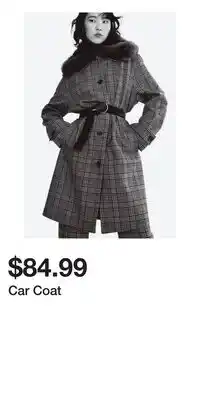 H&M Car Coat offer